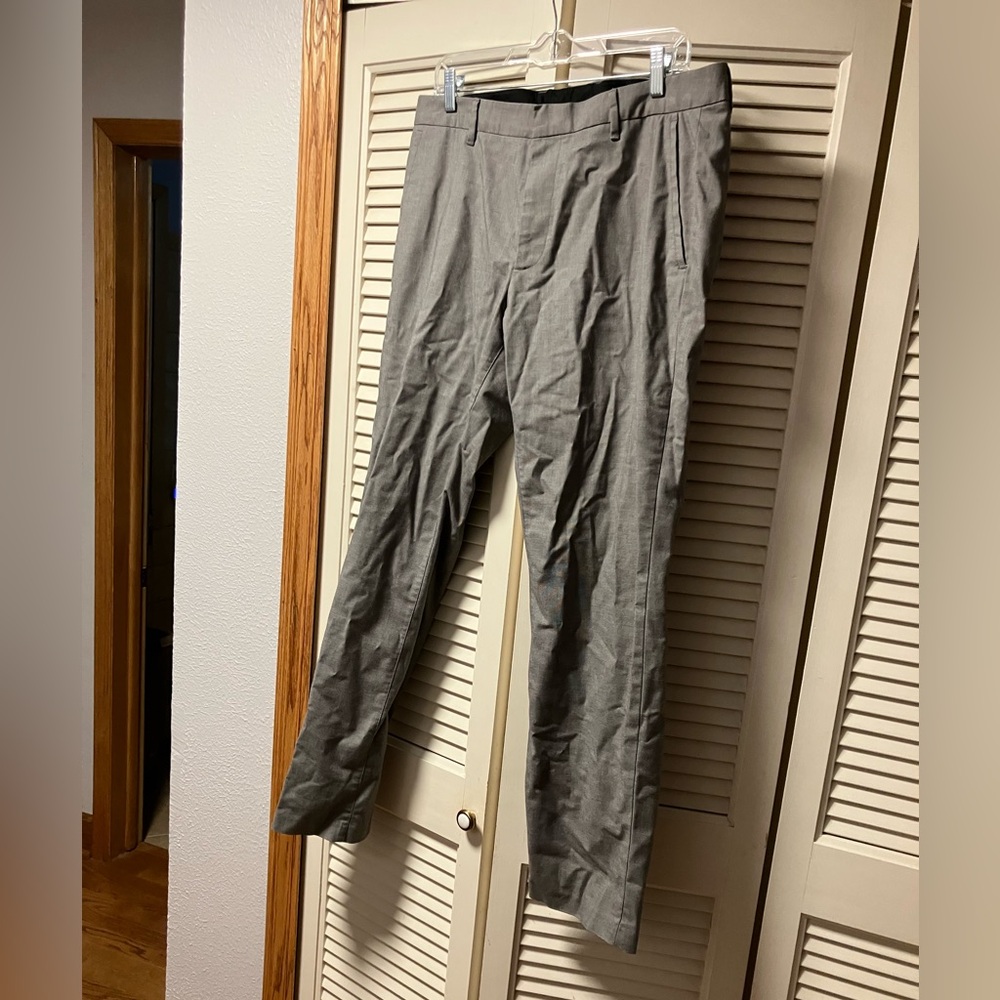 Charcoal grey bonobos Monday dress pants